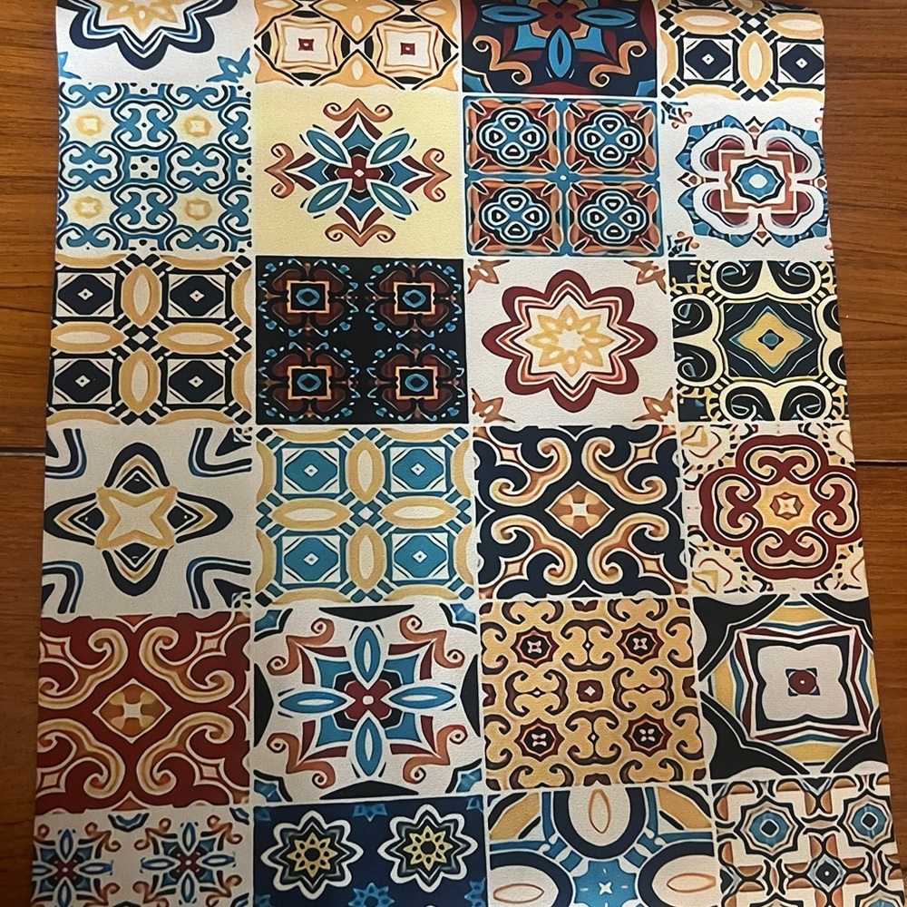Colorful Geometric Patterned Placemats